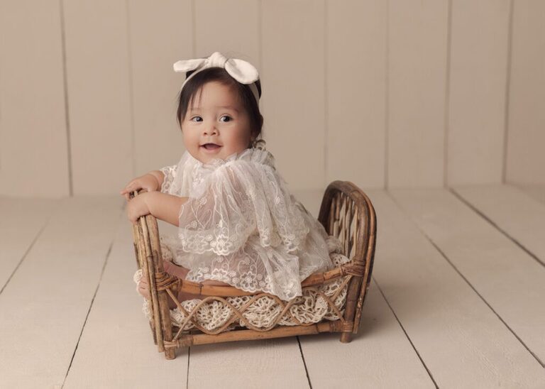 baby milestone session